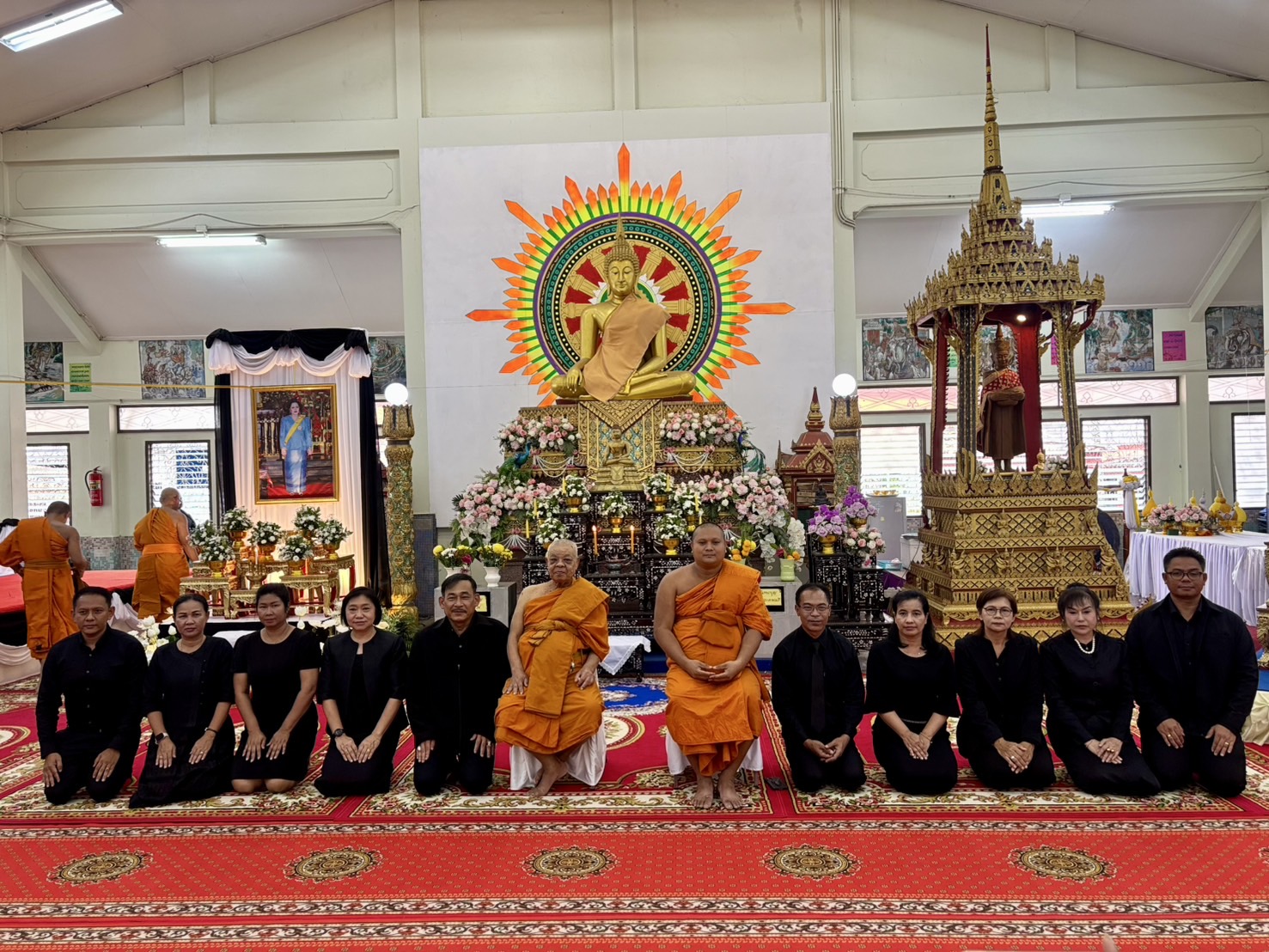 หน่วยงานในสังกัดกระทรวงเกษตรและสหกรณ์ ในพื้นที่จังหวัดยะลา ร่วมเป็นเจ้าภาพพิธีสวดพระอภิธรรมอุทิศถวายพระราชกุศล แด่สมเด็จพระบรมราชชนนีพันปีหลวง