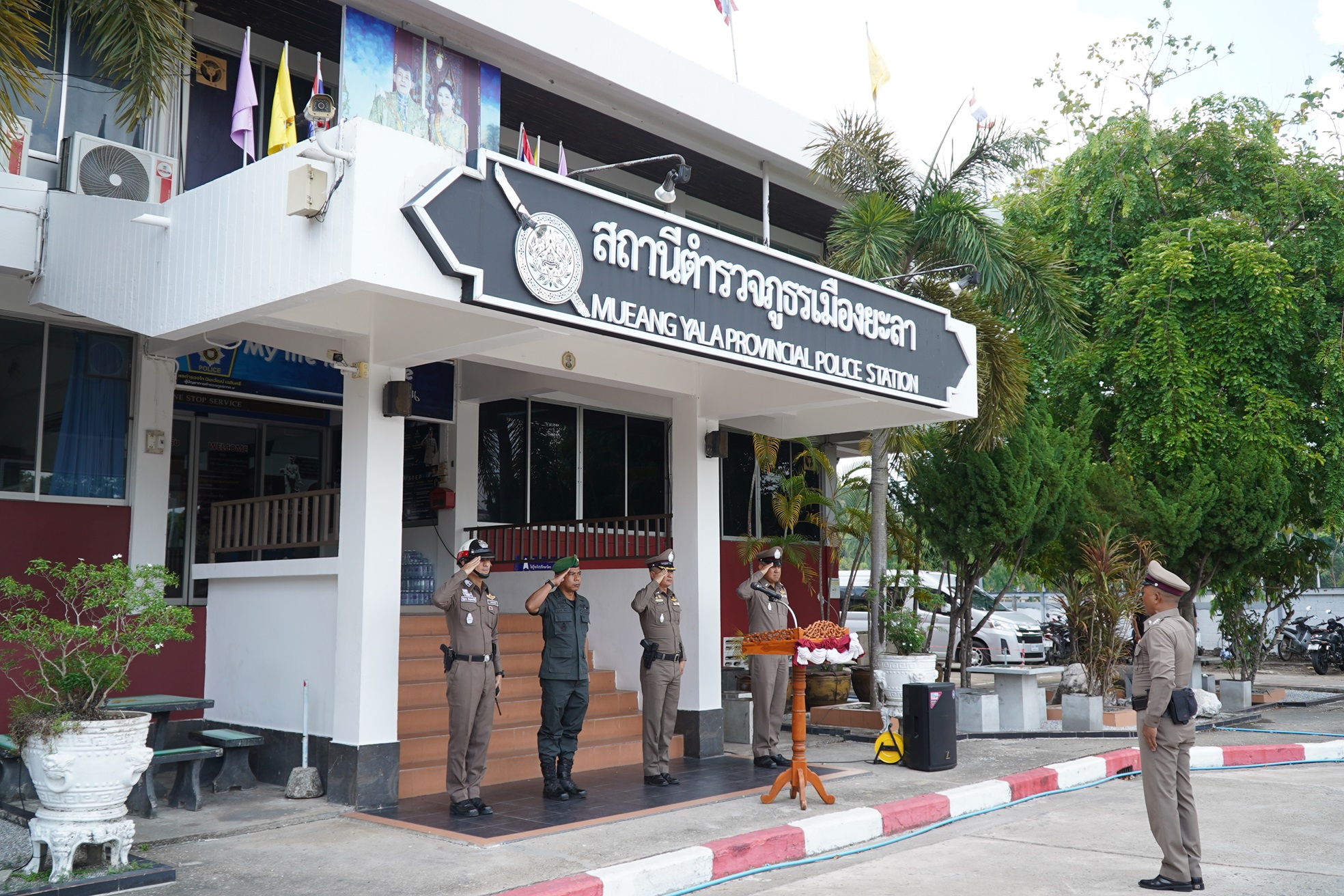 ยะลา เจ้าหน้าที่หน่วยงานความมั่นคง ยกระดับมาตรการคุมเข้มพื้นที่เตรียมรับ นายก อนุทิน ลงใต้ พรุ่งนี้