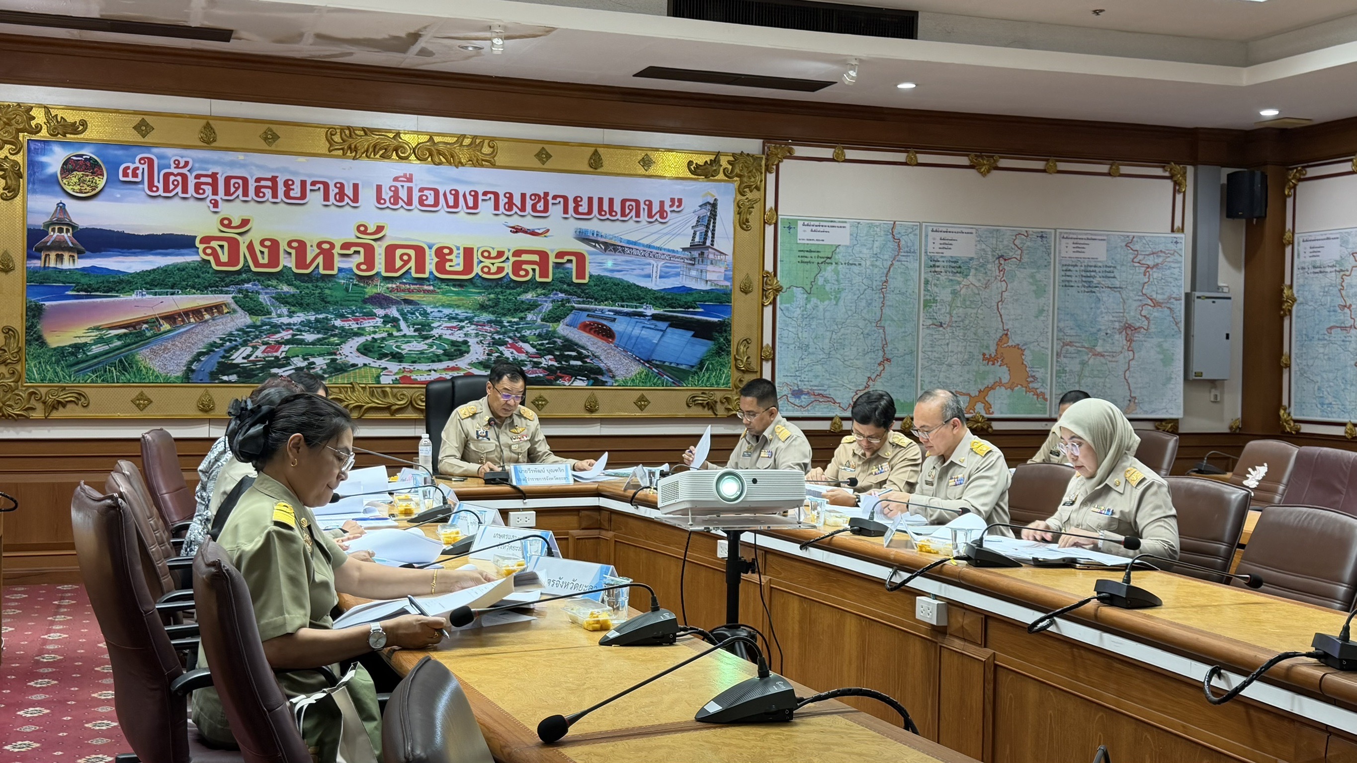 รองผู้ว่าฯ&nbsp;ยะลา&nbsp;ประชุมกลั่นกรองผลประเมินราชการ&nbsp;รอบ&nbsp;1/2569&nbsp;เน้นโปร่งใส-เป็นธรรม