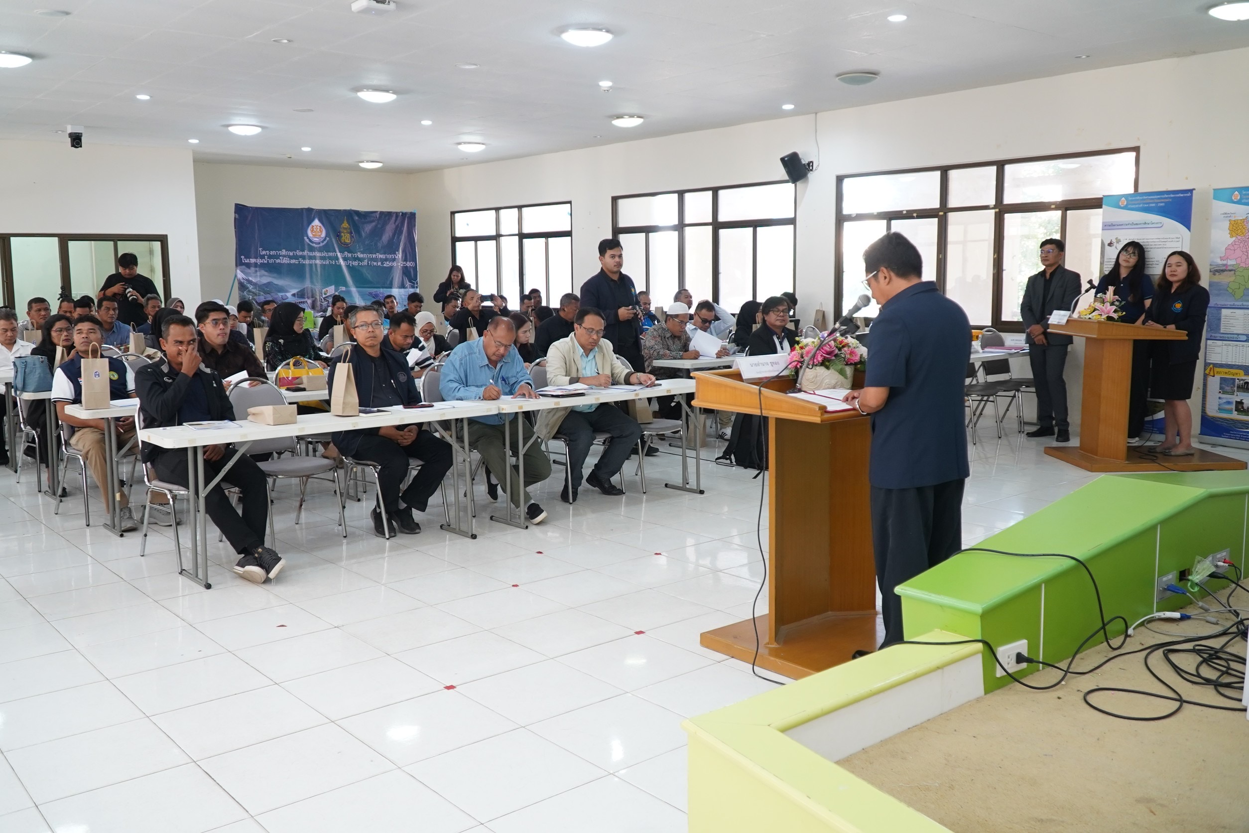 สทนช. จับมือ ม.อ. เดินหน้าแผนแม่บทจัดการน้ำลุ่มน้ำภาคใต้ฝั่งตะวันออกตอนล่าง มุ่งแก้ปัญหาน้ำ ยะลา-ปัตตานี อย่างยั่งยืน