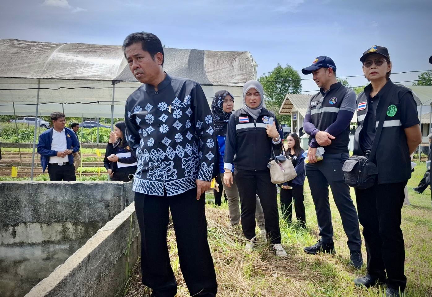รองผู้ว่าฯ ยะลา ลงพื้นที่โครงการฟาร์มตัวอย่างบ้านวังพญา&ndash;ท่าธง ขับเคลื่อนและขยายผลโครงการอันเนื่องมาจากพระราชดำริ