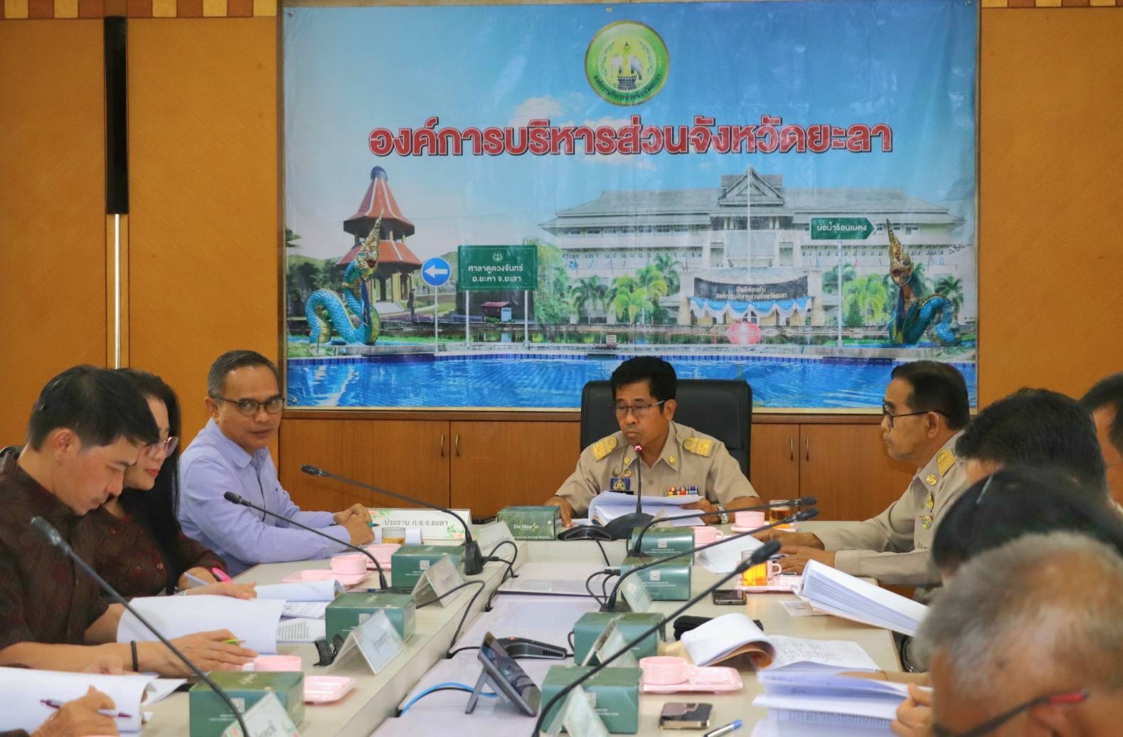 จังหวัดยะลา เดินหน้าขับเคลื่อนงานบุคคล! รองผู้ว่าฯ &ldquo;อำนาจ ชูทอง&rdquo; นั่งประธานประชุม ก.จ.จ. ยะลา ถกเข้มวาระวินัย-รับโอน-เลื่อนวิทยฐานะ